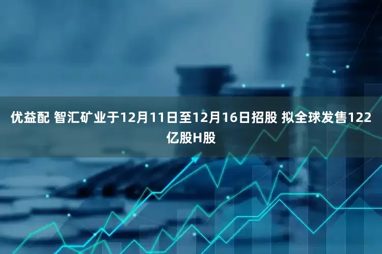 优益配 智汇矿业于12月11日至12月16日招股 拟全球发售122亿股H股